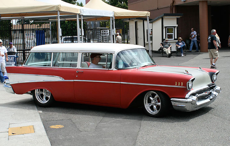 Red White Wagon