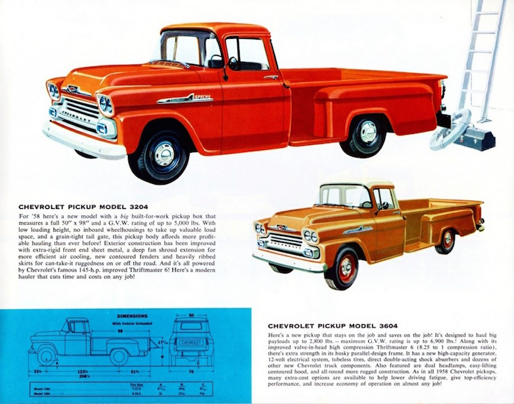 1958 truck history