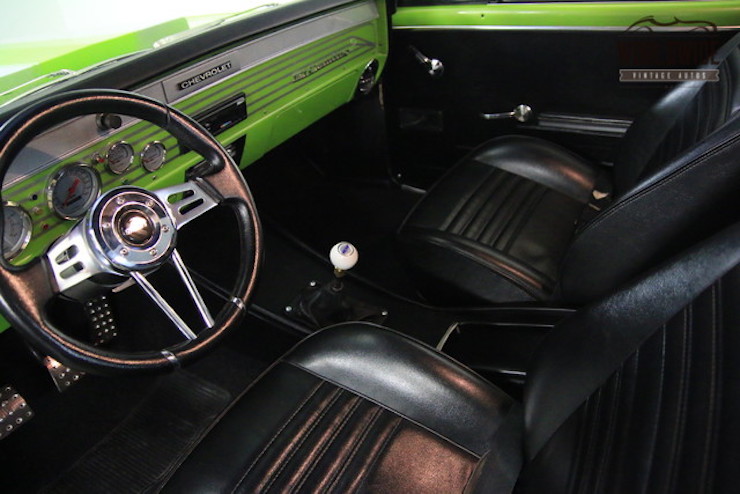 Check Out This Show Worthy Lime Green 1967 El Camino