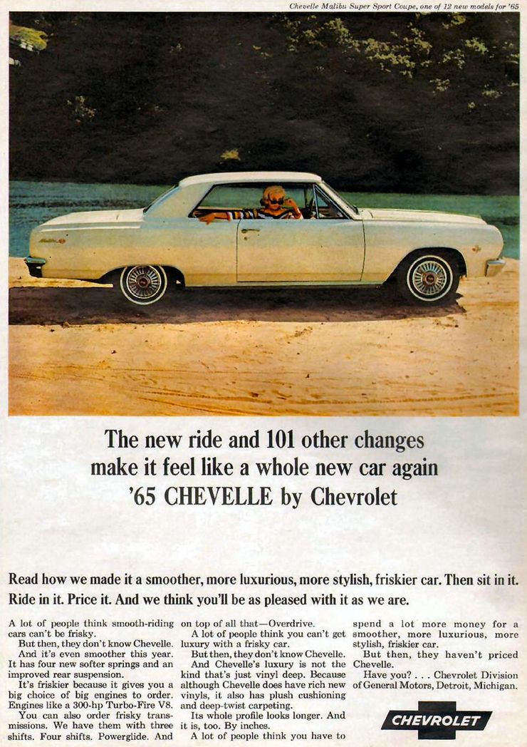 1965 Chevelle Ad