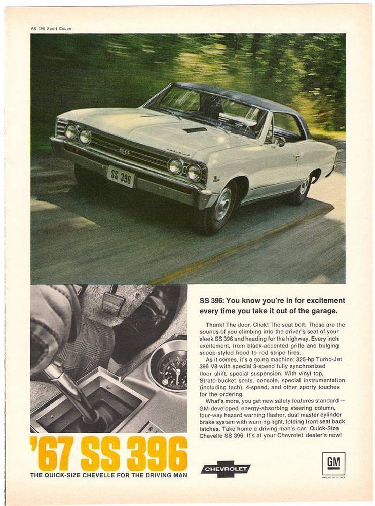 1967 Chevelle Ad