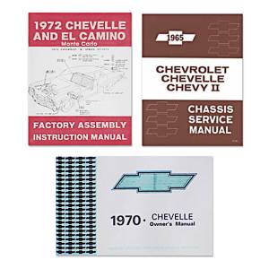 Classic Chevelle, Malibu, & El Camino Parts - Books & Manuals