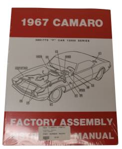 Classic Camaro Parts - Books & Manuals - Assembly Manuals