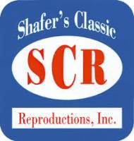 Shafer's Classic Reproductions - Backing Plate Backing Hole Cover