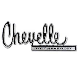 Classic Chevelle, Malibu, & El Camino Parts - Emblems - Trunk/Rear Body Panel Emblems