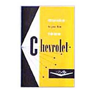 Classic Chevelle, Malibu, & El Camino Parts - Books & Manuals - Shop Manuals