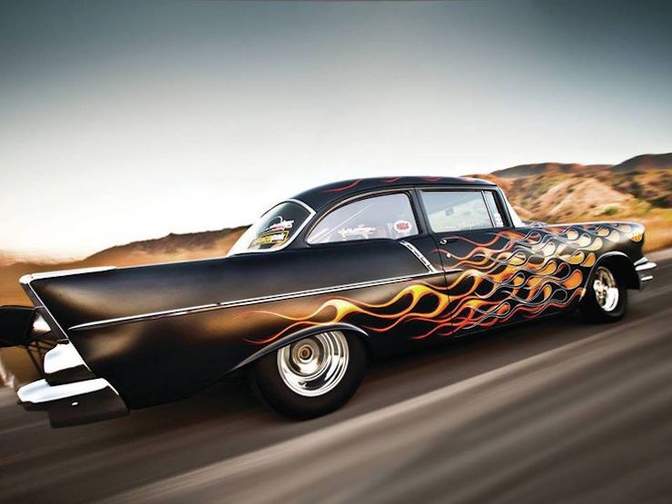 Cars With Flame Paint Jobs