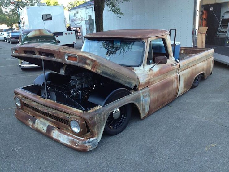 1966 c10 lowered