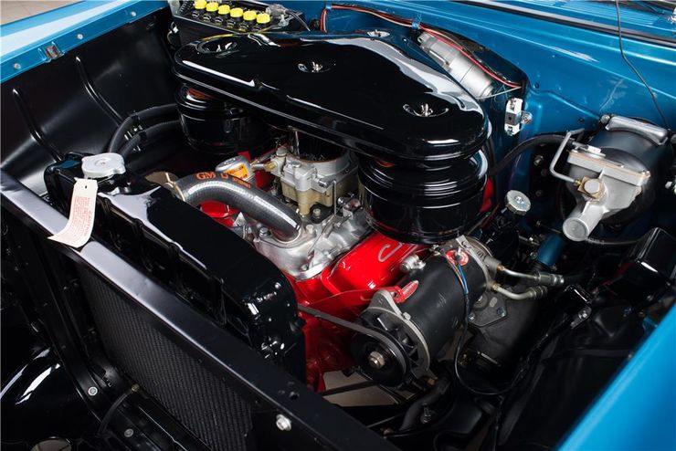 56 Chevy BelAir Engine