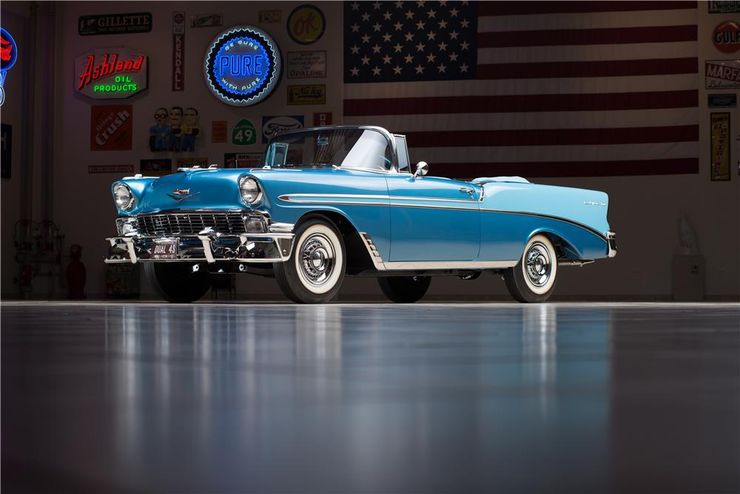 56 Chevy BelAir Convertable