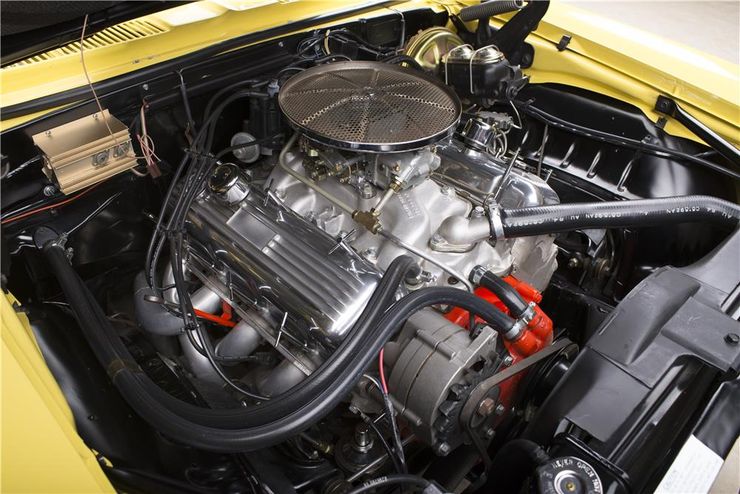67 Chevy Camaro Engine