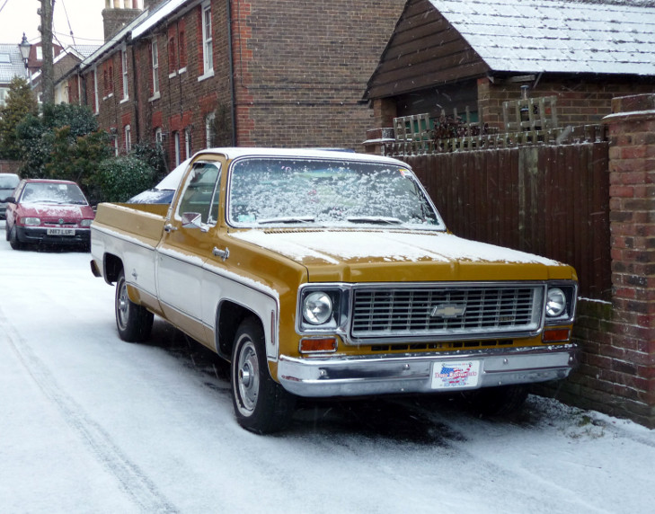 improper storage of classic chevy truck