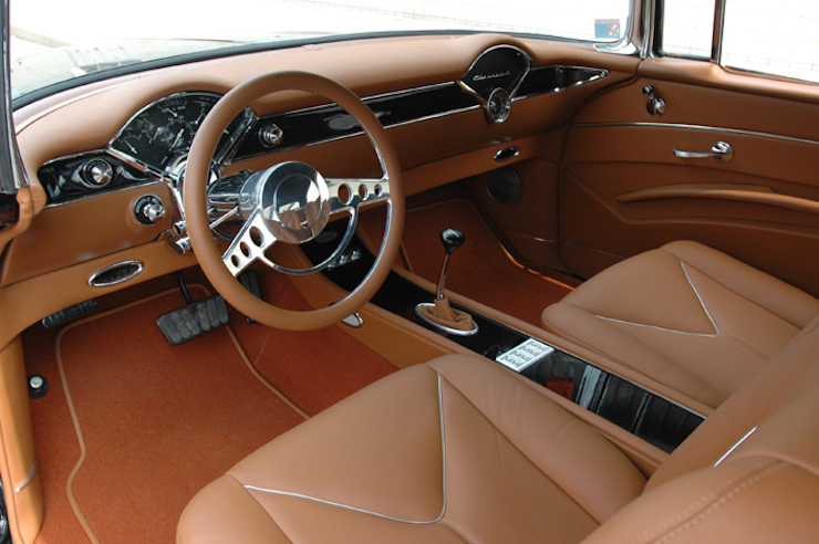 The Coolest Custom Tri Five Interiors