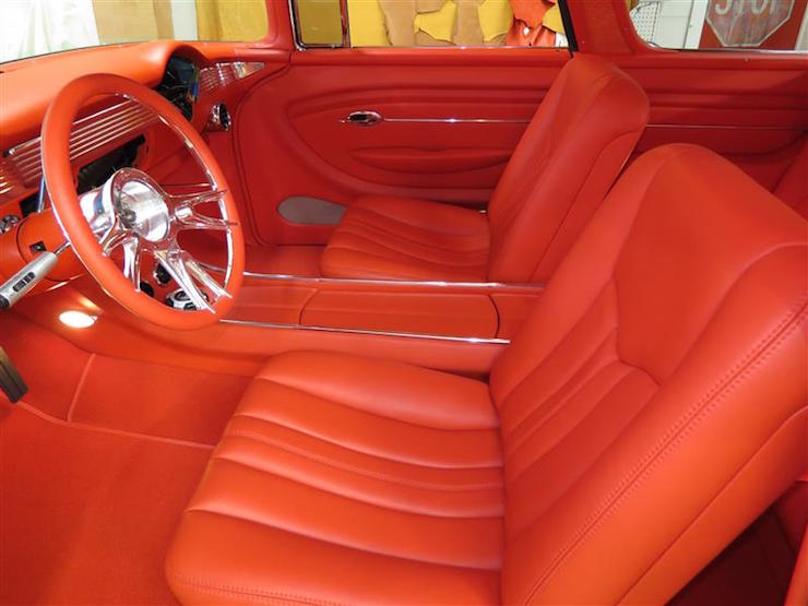 The Coolest Custom Tri Five Interiors