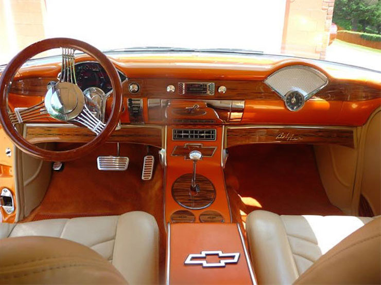 The Coolest Custom Tri Five Interiors