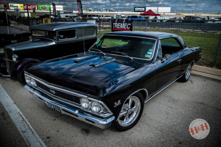 Beautiful classic Nova engine bay