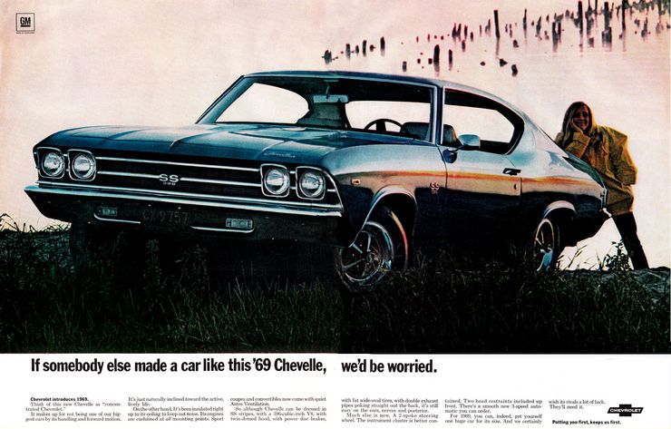 1969 Chevelle Ad