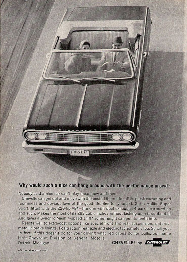 1964 Chevelle Ad