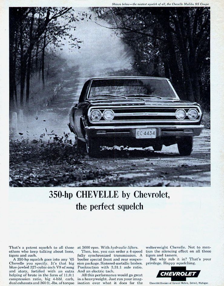 1965 Chevelle Ad