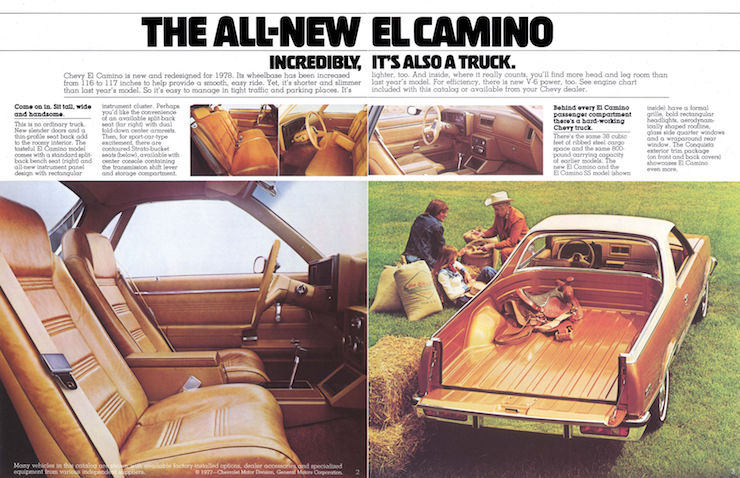 Truck El Camino Ad