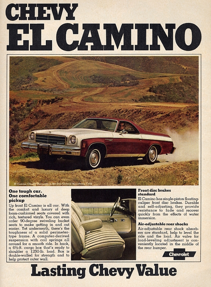 Tough Car El Camino Ad