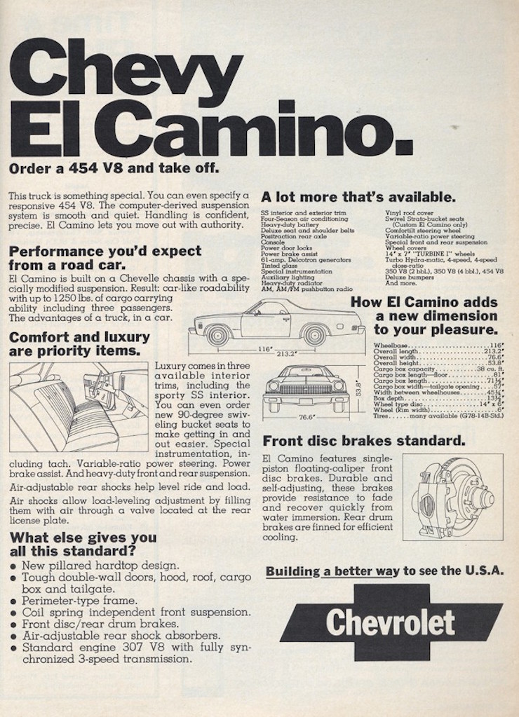 Performance El Camino Ad