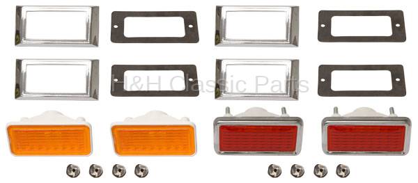 thumbnail image 2 of OER Front Side Amber Marker Light – 1968 Dodge Dart & Charger (MD2054A) – Vintage OEM-Style 2 of 6