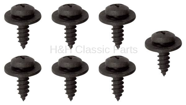 Classic Headquarters Glove Box Screw Set For 1967-1969 Camaro Or Firebird (Correct Reproduction)