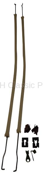Chevrolet Impala Door Handle Latch Rods - 1961-1964 2 Door Hardtop & Convertible