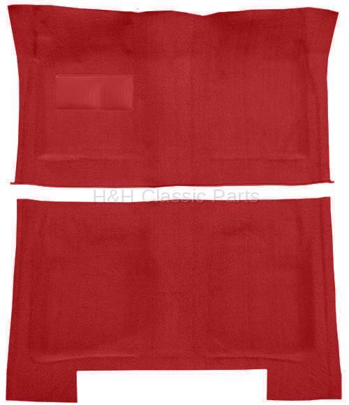 Red 80/20 Loop Carpet | 1963-64 Impala or Bel-Air or Biscayne