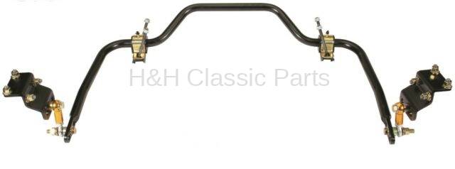 Speedway Motors Rear Sway Bar Kit – 0.875 Inch, 1970-81 GM F-Body, Powder Coated Steel