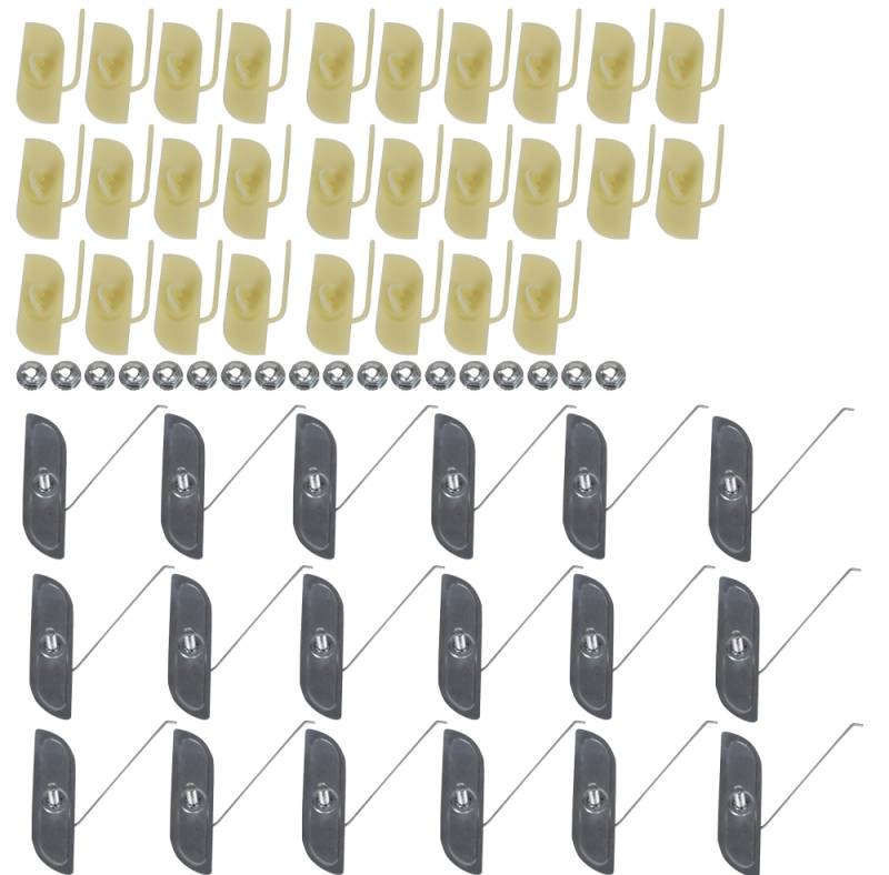 Complete Side Molding Clip Set