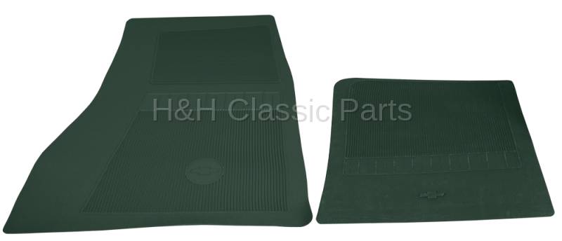 Floor Mats Dark Green | 1965-70 Impala or Caprice or Bel-Air or