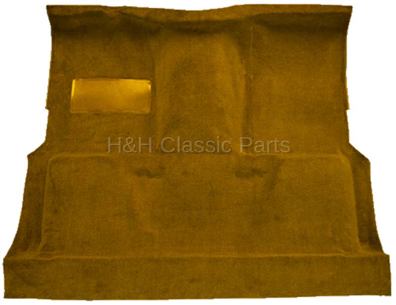 ACC 55-58 Chevrolet Pickup Molded Loop Carpet – Black 80/20 – High Tunnel – USA Made