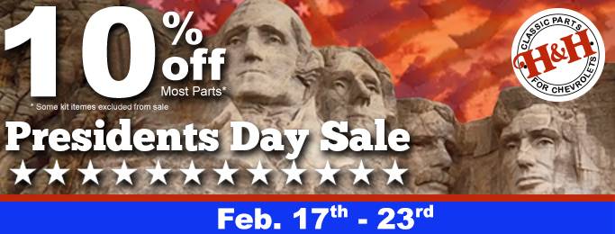 2025 president day sale