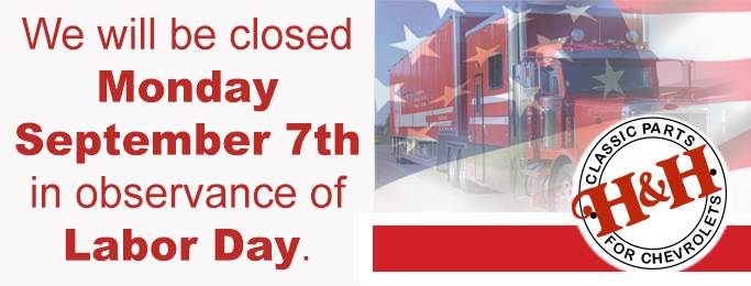 Closed For Labor Day