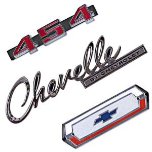 Classic Chevelle, Malibu, & El Camino Parts - Emblems