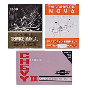 Classic Nova & Chevy II Parts - Books & Manuals