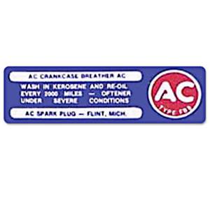 Decals & Stickers - Oil System Decals