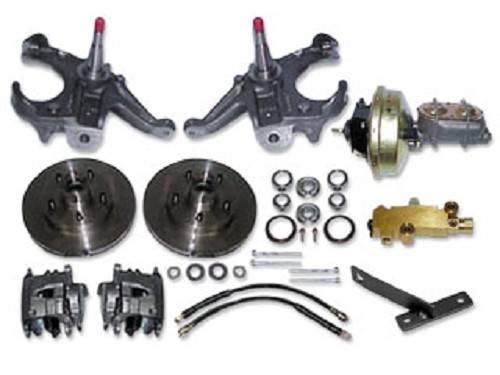 Disc Brake Kit with Drop Spindles (6 Lug) | 1963-66 Chevy or GMC Truck ...