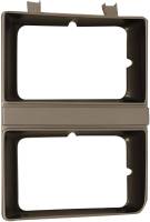 Counterpart Automotive - Headlight Bezel LH Dark Argent Silver