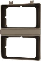 Counterpart Automotive - Headlight Bezel RH Dark Argent Silver
