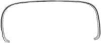 Counterpart Automotive - Rear Wheel Opening Molding LH