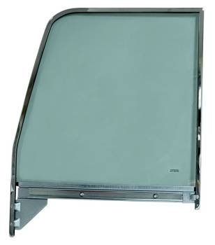 H&H Classic Parts - Chrome Window Frame with Tinted Glass LH - Image 1