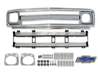 H&H Classic Parts - Grille Kit with Chrome Inner Grille - Image 1