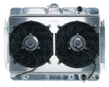 Cold Case Radiators - Aluminum Radiator with Electric Fan - Image 1