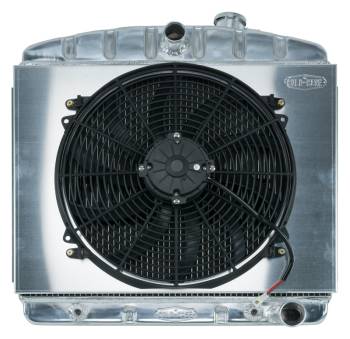 Cold Case Radiators - Aluminum Radiator with Electric Fan - Image 1