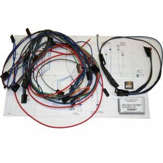 American Autowire - Front Headlight Wiring Kit - Image 1