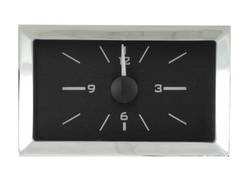 Dakota Digital VHX Gauge System Clock Black Alloy White | 1957 Fullsize Chevy Car | Dakota Digital | 4348