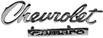 H&H Classic Parts - Trunk Emblem (Camaro by Chevrolet) - Image 1